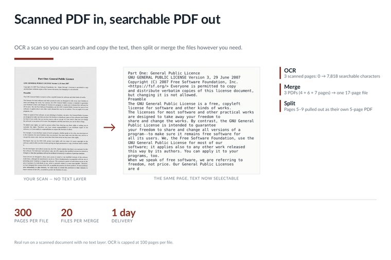 PDF Toolkit API on Apify